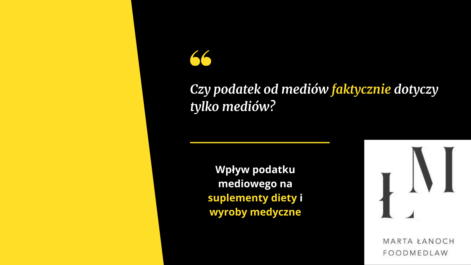 Czy „składka od mediów” uderzy w ceny i dostępność wyrobów medycznych, produktów leczniczych i suplementów diety?