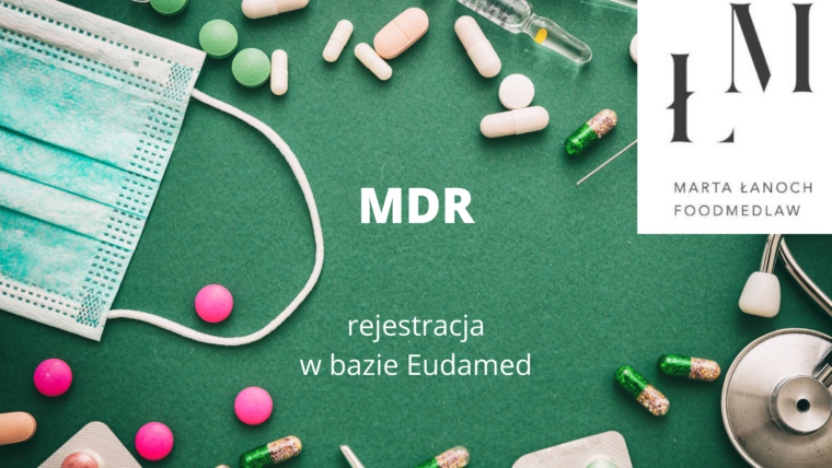 MDR – rejestracja w bazie Eudamed
