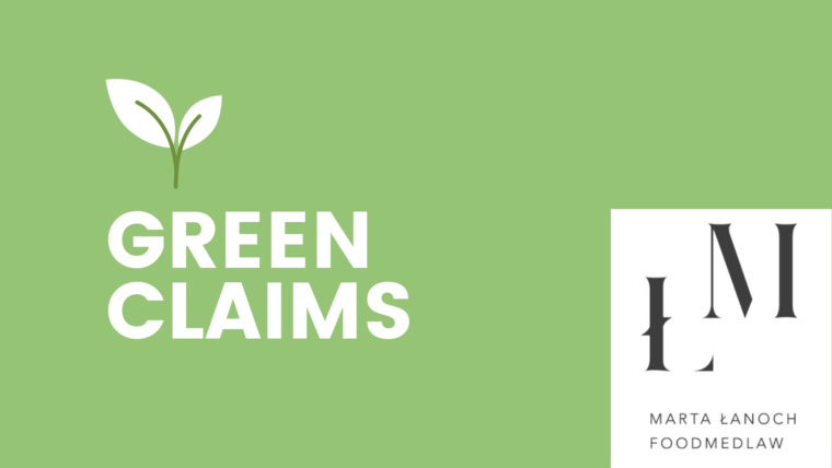Green claims / Greenwashing