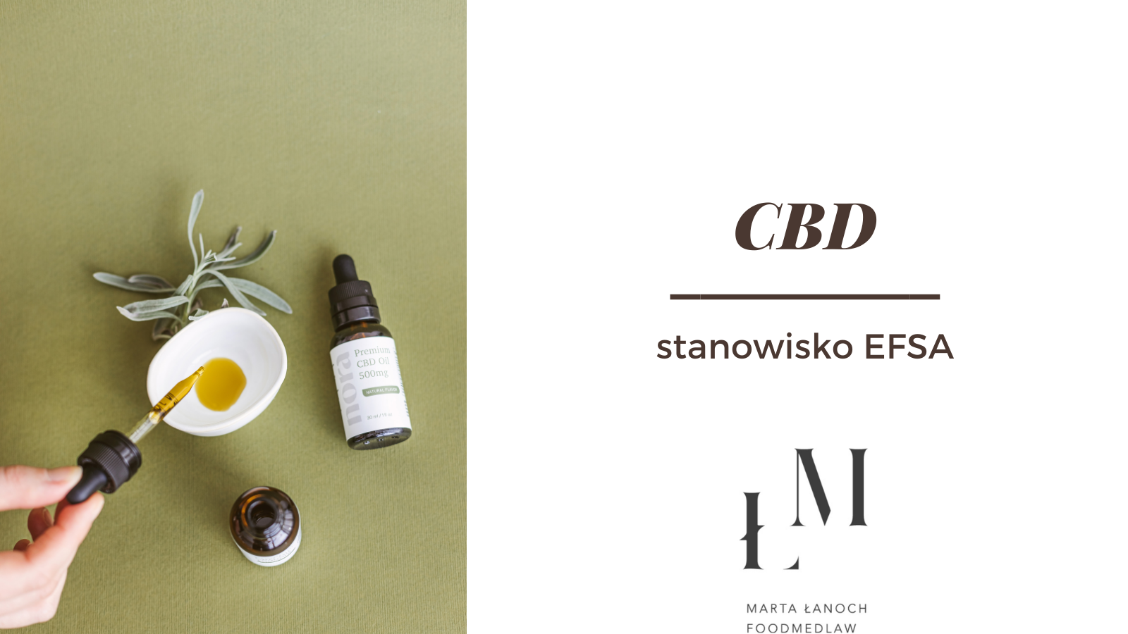 Oświadczenie EFSA w sprawie CBD