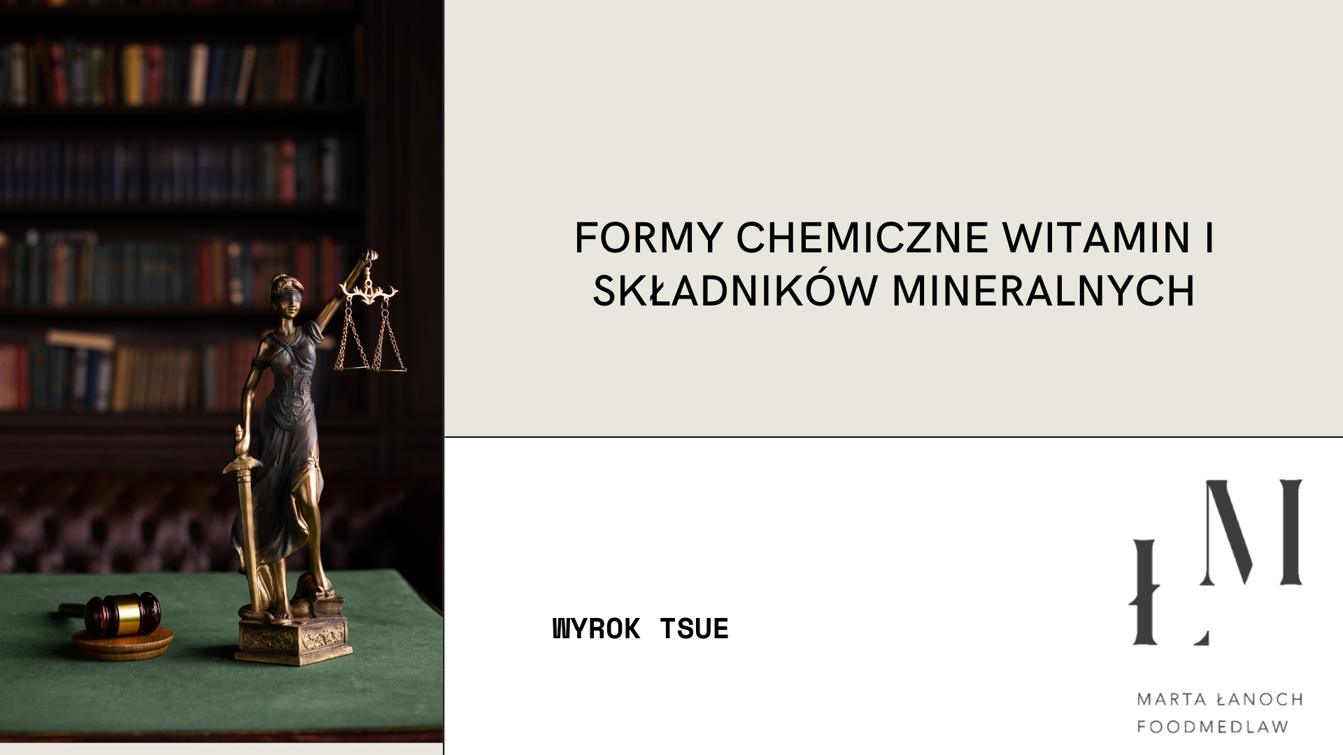 Formy chemiczne witamin i składników mineralnych na etykiecie?