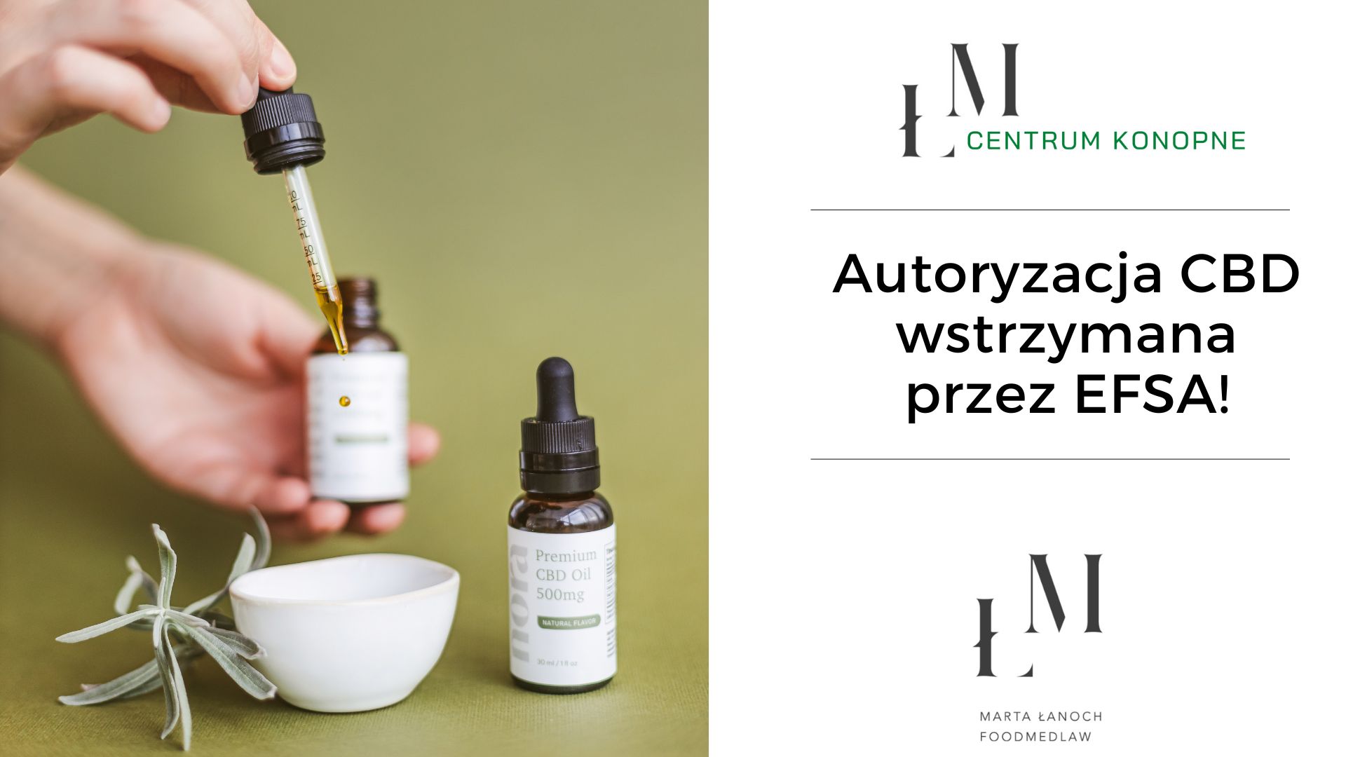 Autoryzacja kannabidiolu (CBD) wstrzymana!