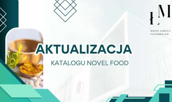 Aktualizacja katalogu novel food