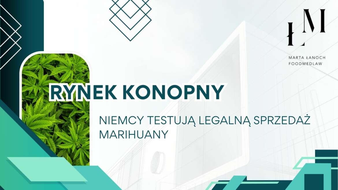 Rynek konopny – Niemcy testują legalną sprzedaż marihuany