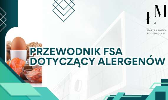 Przewodnik FSA dotyczący alergenów