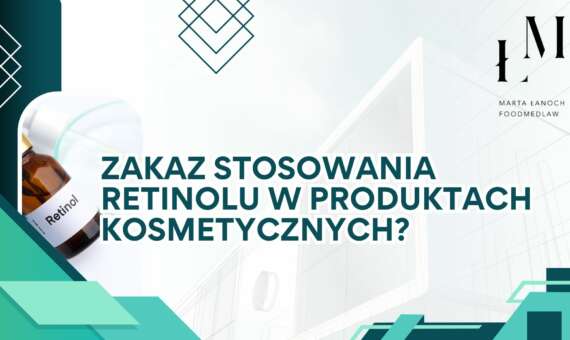 Zakaz stosowania retinolu w produktach kosmetycznych?