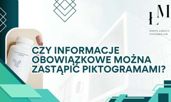 Czy informacje obowiązkowe można zastąpić piktogramami?