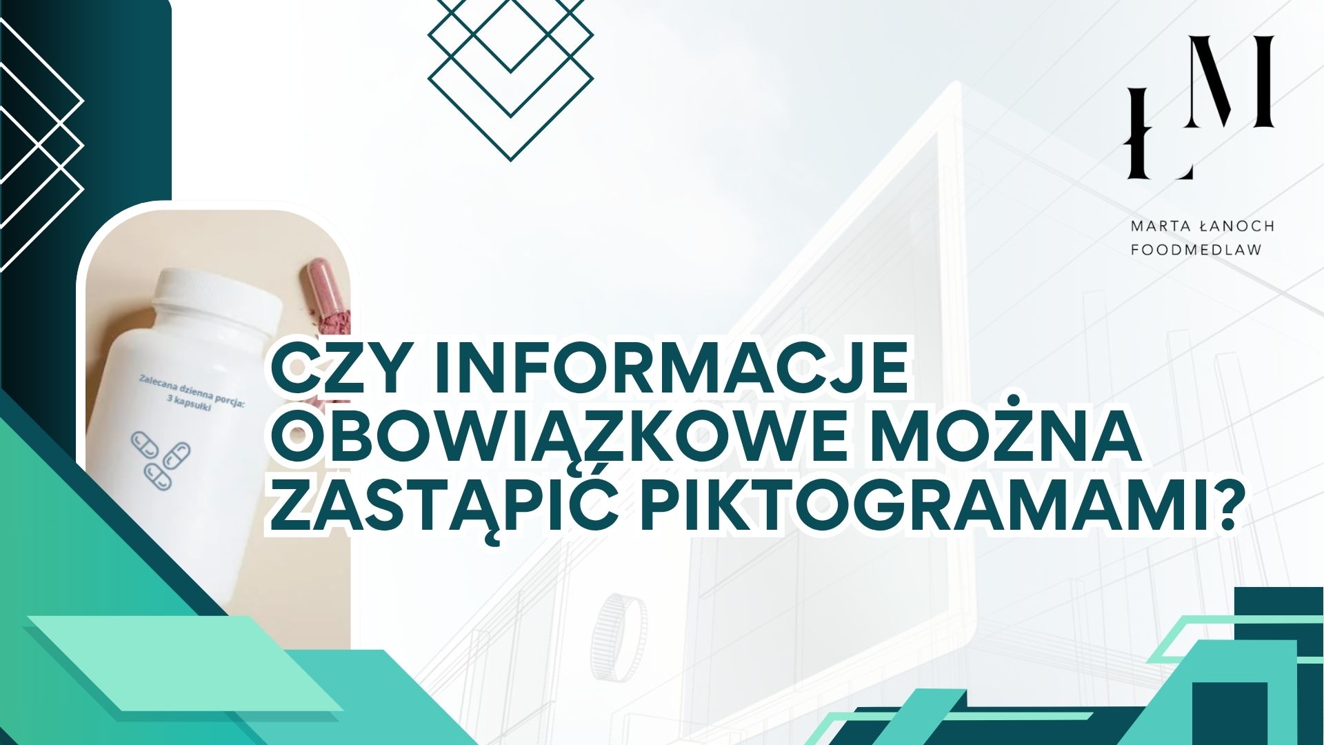 Czy informacje obowiązkowe można zastąpić piktogramami?
