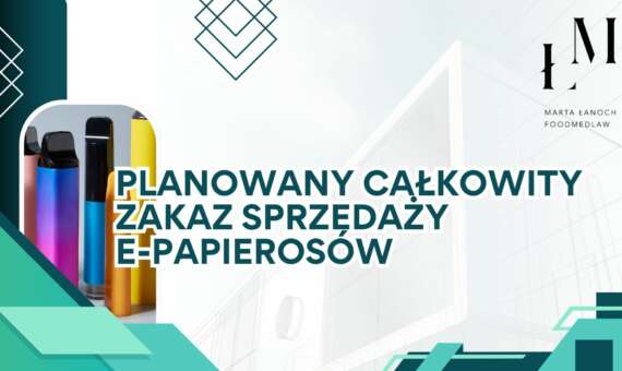 Planowany całkowity zakaz sprzedaży e-papierosów