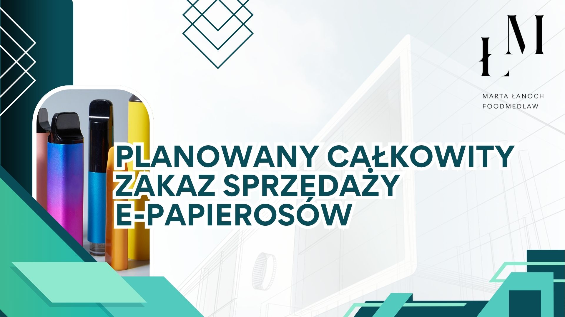 Planowany całkowity zakaz sprzedaży e-papierosów