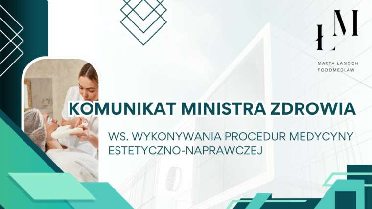 Zasady wykonywania zabiegów medycyny estetycznej
