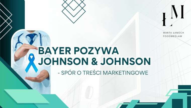 Bayer pozywa Johnson & Johnson – spór o treści marketingowe