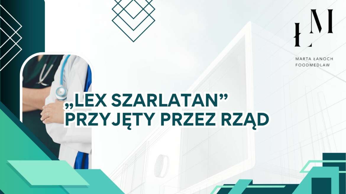 „Lex szarlatan” przyjęty przez rząd