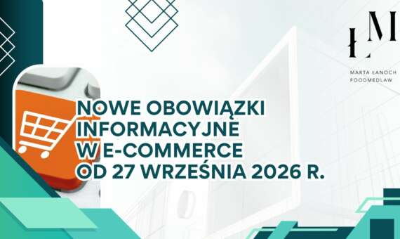 Nowe obowiązki informacyjne w e-commerce od 27 września 2026 r.
